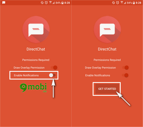 directchat ung dung quan ly tin nhan tren android 2
